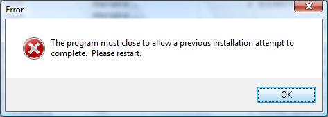 Firefox Error Message
