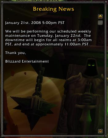 Server Maintenance
